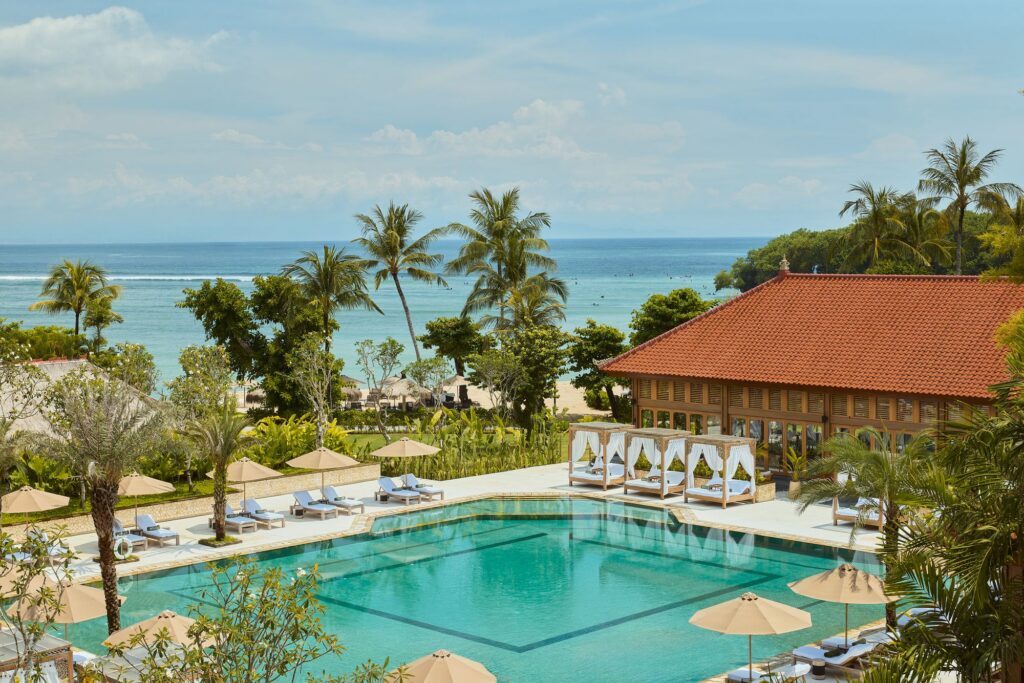 The Reserve adults-only pool (16+) with ocean view at Paradisus by Meliá Bali